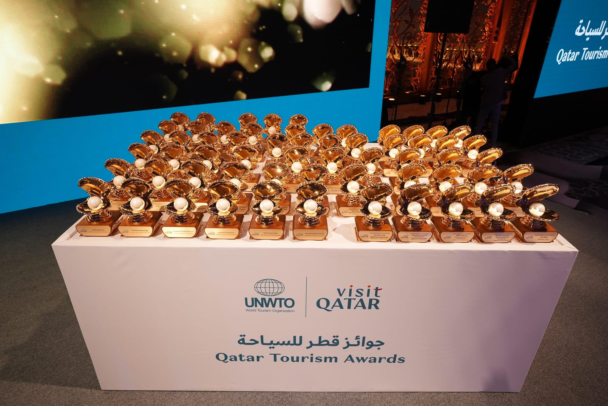 With dignitaries from Qatar Tourism
